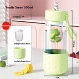 Tea Water Separation Magnetic Glass Water Cup