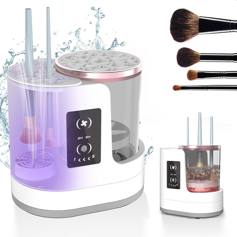 Electric Makeup Brush Cleaner Rechargeable ng Tool Automatic Makeup Brush Cleaning Stand Device