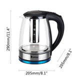 Electric Glass Kettle UK Plug < HD-1861-A 220V 2000W 1.8L  >