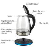 Electric Glass Kettle UK Plug < HD-1861-A 220V 2000W 1.8L  >