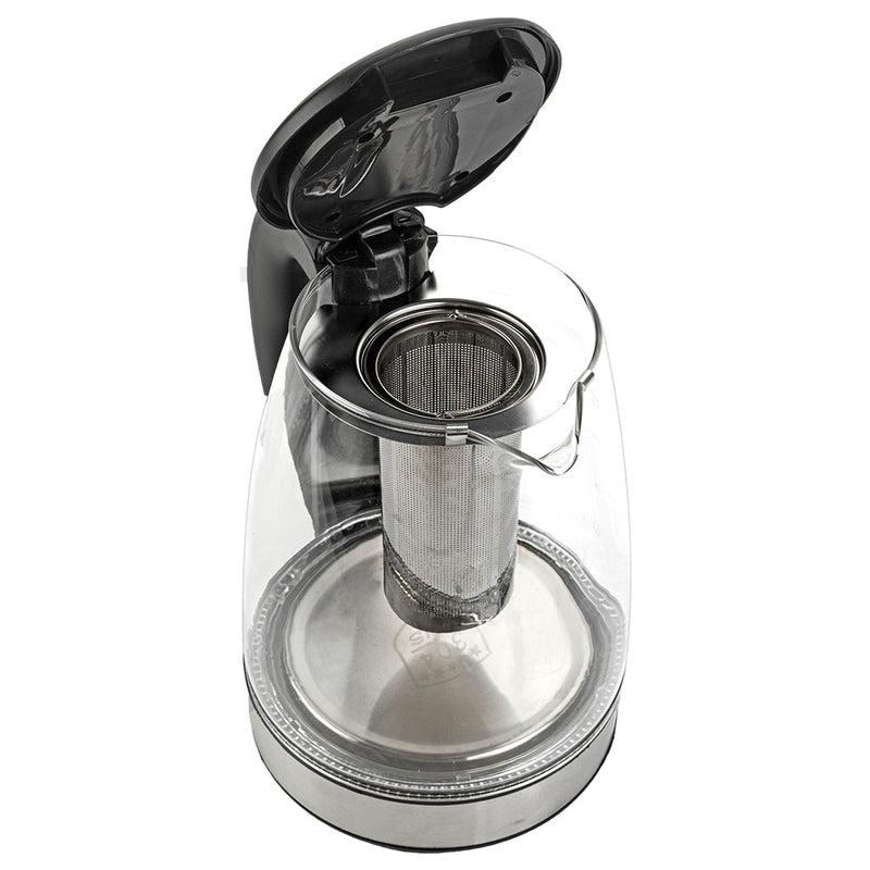 Electric Glass Kettle UK Plug < HD-1861-A 220V 2000W 1.8L  >