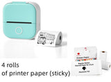 Portable Mini Thermal Label Printer Home Photo