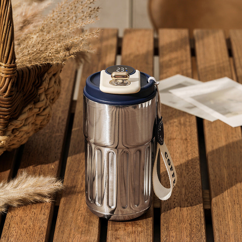 Smart Digital Thermal Bottle Portable Coffee